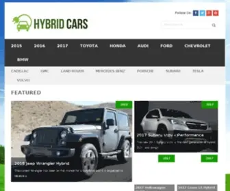 2016HYbridcars.com(2016 Hybrid Cars) Screenshot