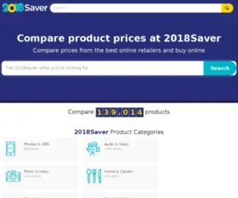 2018Saver.com(Find And Compare The Hottest Deals From Across The Web) Screenshot