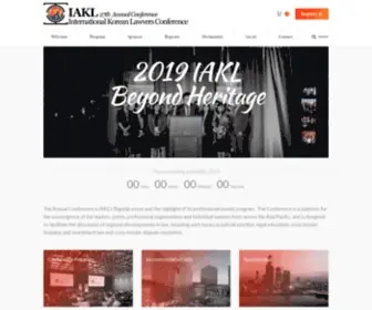 2019Iakl.net(IAKL 2019) Screenshot