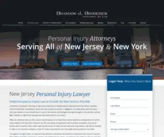 201Injury.com(New Jersey Personal Injury Lawyer) Screenshot