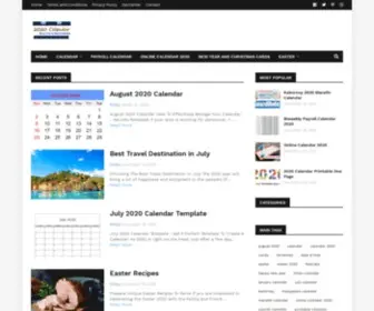 2020Calendar.org(2020 Calendar) Screenshot