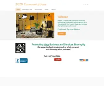 2020Communications.com(2020 Communications) Screenshot