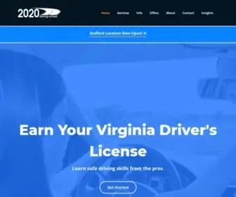 2020Drivingschool.com(Driving Classes in VaDriving School) Screenshot