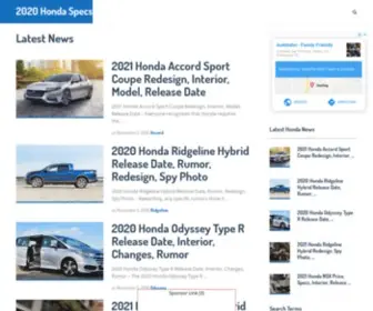 2020Hondaspec.com(#best honda car information which) Screenshot