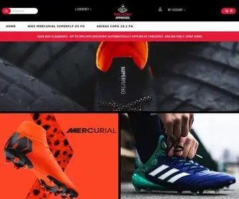 2020Soccershoes.com(Nike Mercurial Superfly VI) Screenshot