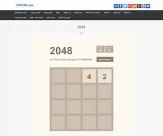 2048ALL.com(2048 Games) Screenshot