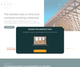 2050-Materials.com(2050 Materials) Screenshot