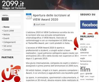 2099.it(Il Blog della Fantascienza) Screenshot