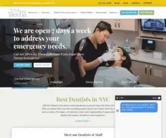 209NYCDental.com(209 NYC Dental) Screenshot