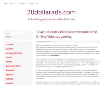 20Dollarads.com(20 Dollarads) Screenshot