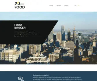 20Food.ca(Courtier et Marketing Alimentaire) Screenshot