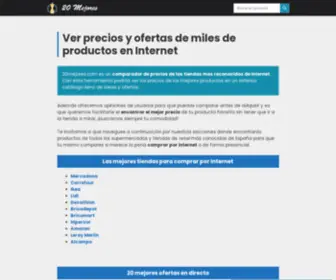 20Mejores.com(Ver precios y ofertas de miles de productos en Internet) Screenshot