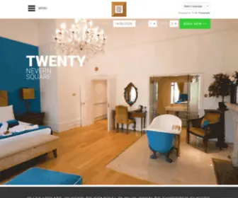 20Nevernsquare.com(20 Nevern Square Hotel) Screenshot