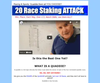 20Racestaking.com(20 Race staking Attack) Screenshot