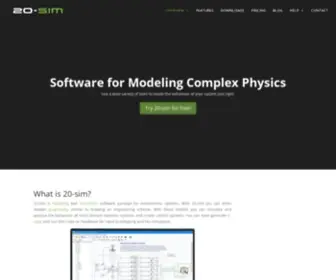 20Sim.com(Modeling & Simulation) Screenshot