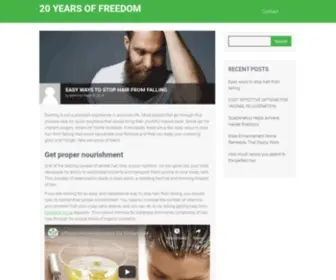 20Yearsoffreedom.org.za(20 Yearsoffreedom) Screenshot