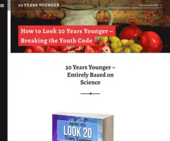 20Yearsyounger101.com(20 Yearsyounger 101) Screenshot