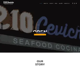 210Ceviche.com(210 Ceviche Seafood) Screenshot