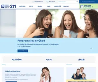 211.cz(Využijte příspěvky na prevenci) Screenshot