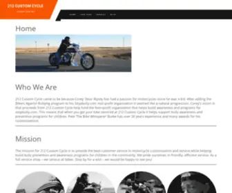 212Customcycle.com(Custom Cycle site) Screenshot