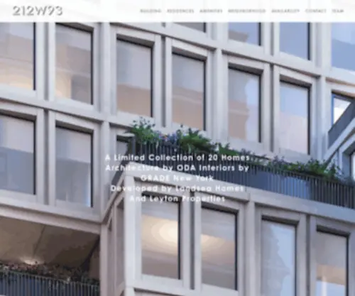 212W93.com(NYC Condos For Sale) Screenshot