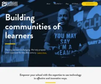 21C-Learning.com(21st Century Learning International) Screenshot