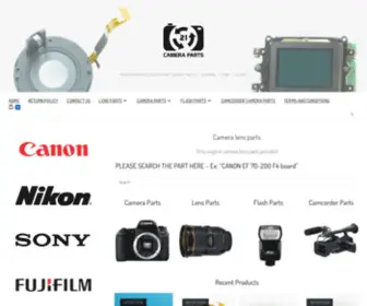 21Cameraparts.com(Camera Lens Flash Replacement Spare Parts) Screenshot