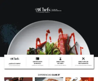 21Chefs.com(21 Chefs) Screenshot