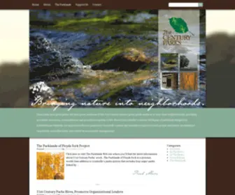 21Cparks.org(The Mission of 21st Century Parks) Screenshot