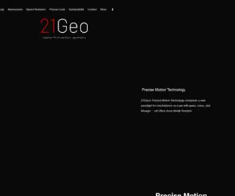 21Geometry.com(21Geo Precise Motion Technology) Screenshot