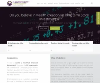 21Ginvestments.com(For Financial Freedom) Screenshot