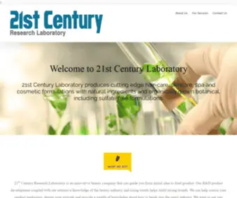 21Lab.com(21st Century Laboratory) Screenshot