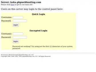 21Local.com(Fast, cheap webhosting web host with php, mysql, php3) Screenshot