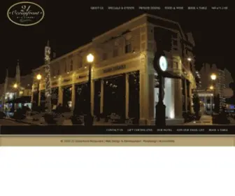 21Oceanfront.com(Best Newport Beach Steak and Seafood Restaurant) Screenshot