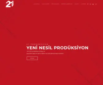 21Produksiyon.com(21 Prodüksiyon) Screenshot