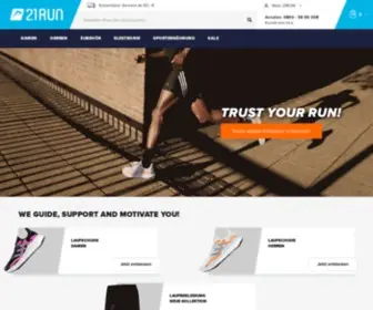21Run.com(Alles für den Läufer) Screenshot