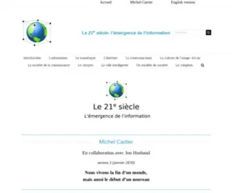 21Siecle.com(Le 21e siècle) Screenshot