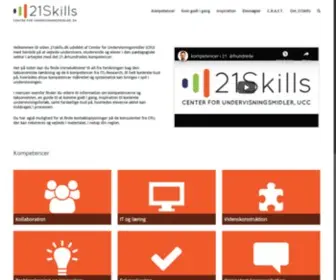 21Skills.dk(Hjem) Screenshot