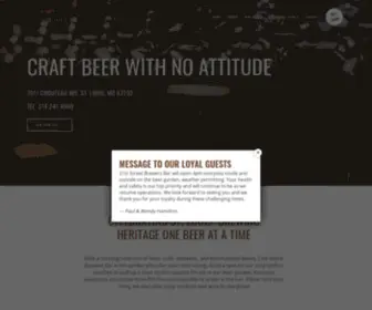 21STbrew.com(21st Street Brewers Bar) Screenshot