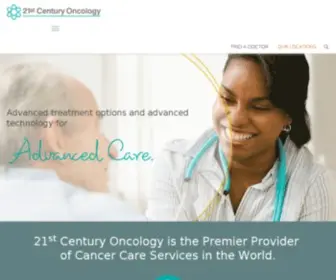 21Stcenturyoncology.com(21st Century Oncology) Screenshot