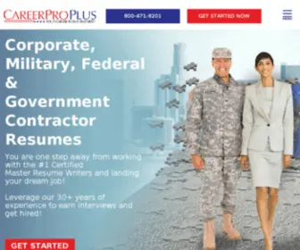 21Stcenturyresumes.com(Federal Resume Information and Military Transition Writers) Screenshot