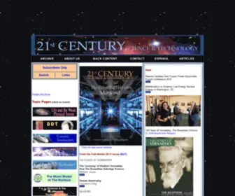 21Stcenturysciencetech.com(21st Century) Screenshot
