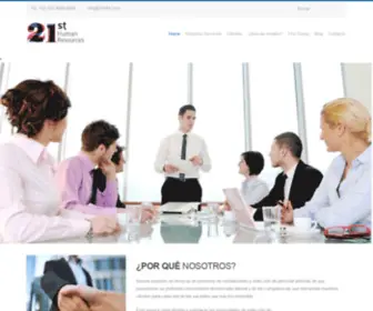 21STHR.com(21st Human Resources) Screenshot