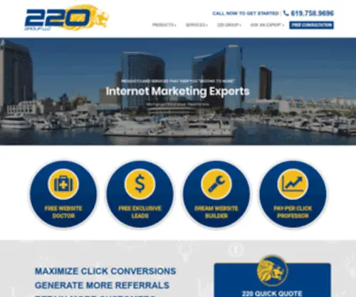 220Mortgagemarketing.com(220 Mortgagemarketing) Screenshot