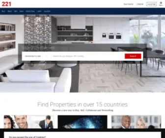 221List.com(Global Real Estate & Lifestyle Marketplace) Screenshot