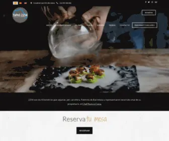 2254Restaurant.com(2254 Tapas Barcelona) Screenshot