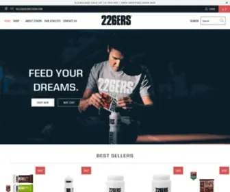 226ERS.com(226ERS sports nutrition) Screenshot