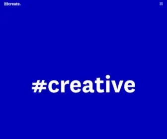 22Create.co.uk(Creative Design Agency Derby) Screenshot