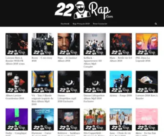 22Rap.com(22 Rap) Screenshot