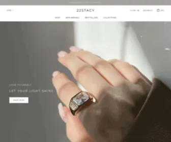 22Stacy.com(Your jewelry brand) Screenshot